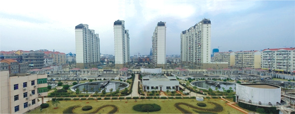 江西最大污水處理廠——南昌朝陽污水處理廠二期工程（省、市優(yōu)良工程，獲滕王閣杯）